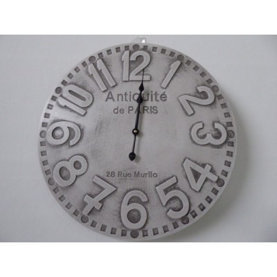 Reloj Blanco Decapado "Antiquite" 51D cm
