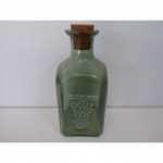 Botella Giggle H180*80 Cristal Verde