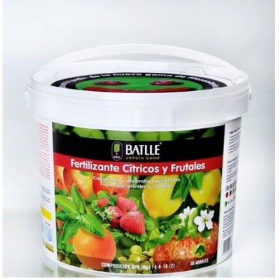 Fertilizante Cítricos y frutales cubo 5kg Batlle